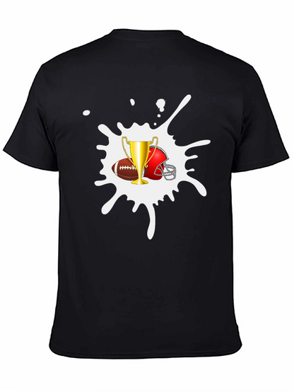 Football Trophy Graphic Tee