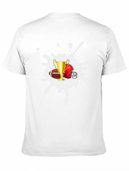 Football Trophy Graphic Tee