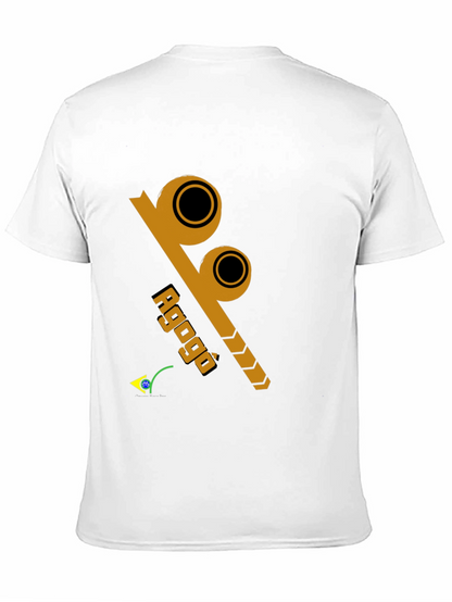 Agogô Percussion Instrument Black T-Shirt