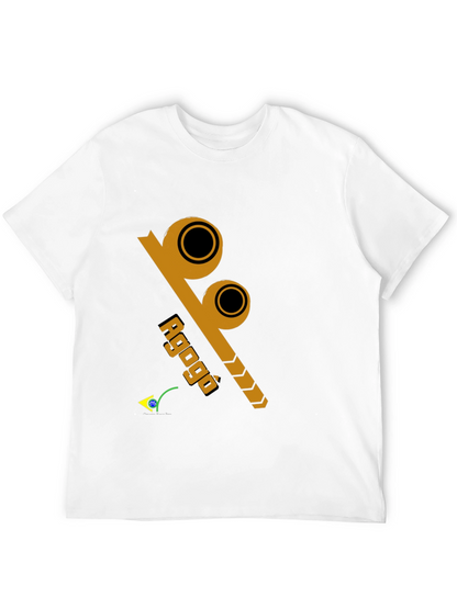 Agogô Percussion Instrument Black T-Shirt