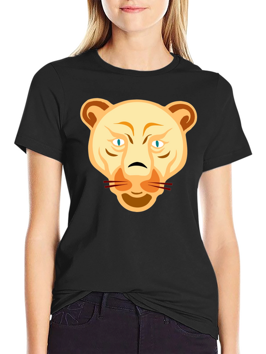 Lioness Graphic Tee - Black Unisex T-Shirt
