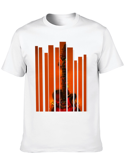 Guitar Graphic T-Shirt - Unique Music Lover Tee