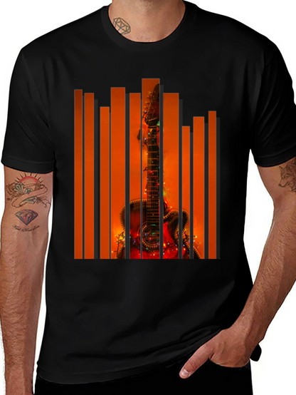Guitar Graphic T-Shirt - Unique Music Lover Tee
