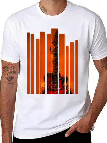 Guitar Graphic T-Shirt - Unique Music Lover Tee