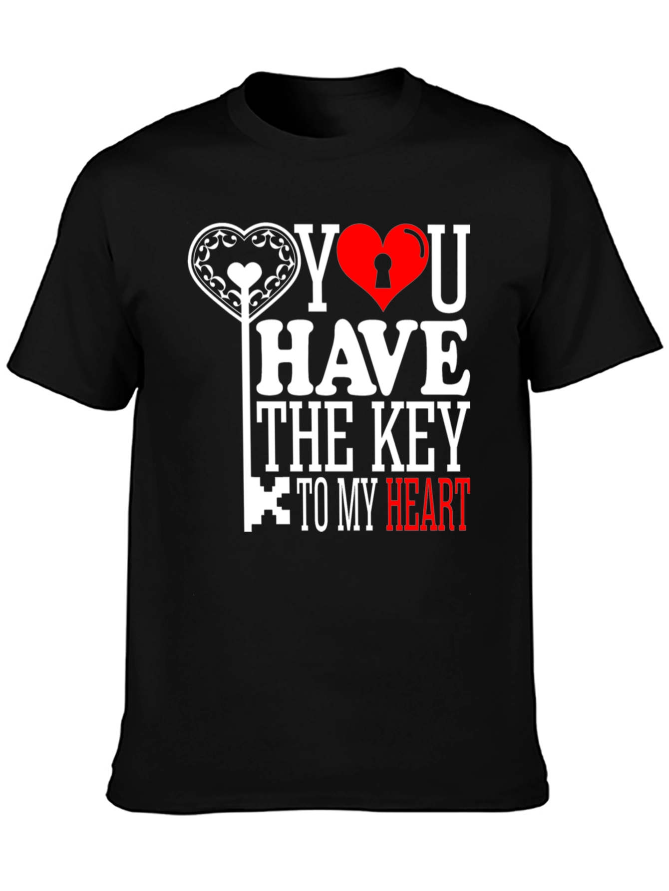 You Have The Key To My Heart Graphic T-Shirt