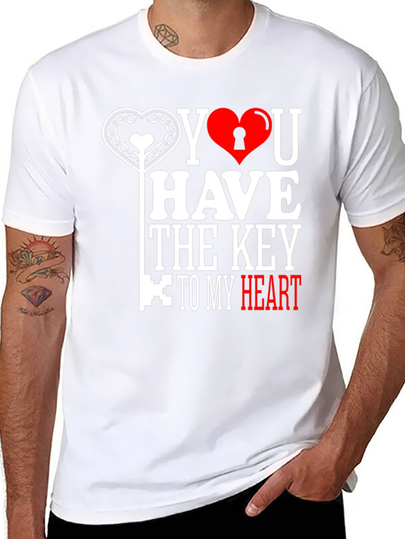 You Have The Key To My Heart Graphic T-Shirt