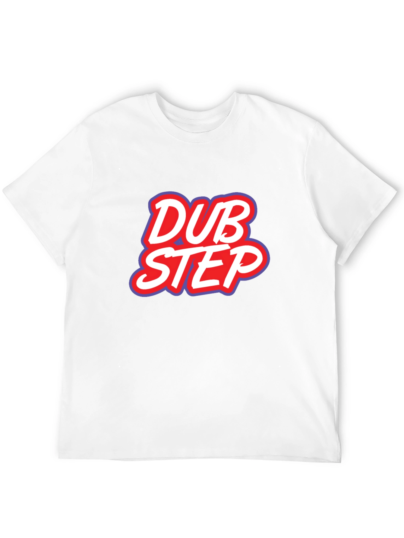 Dubstep Graphic Tee - Black Cotton T-Shirt