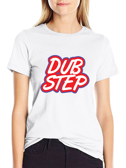 Dubstep Graphic Tee - Black Cotton T-Shirt