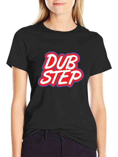 Dubstep Graphic Tee - Black Cotton T-Shirt