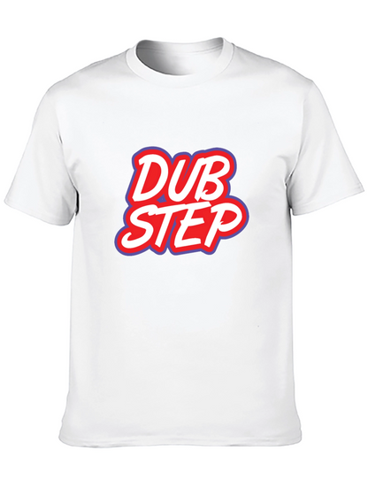 Dubstep Graphic Tee - Black Cotton T-Shirt