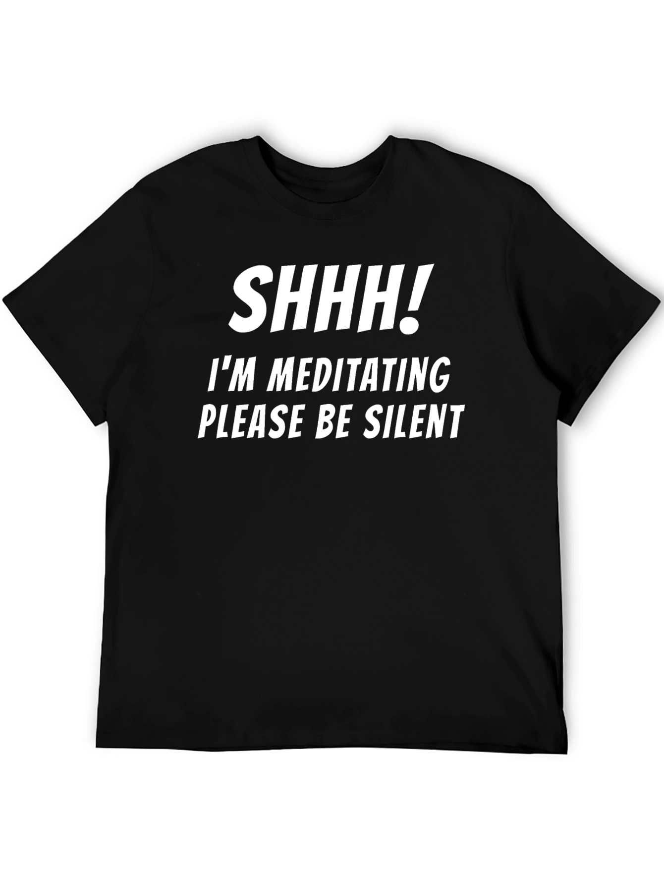 Shhh Meditating Graphic Tee