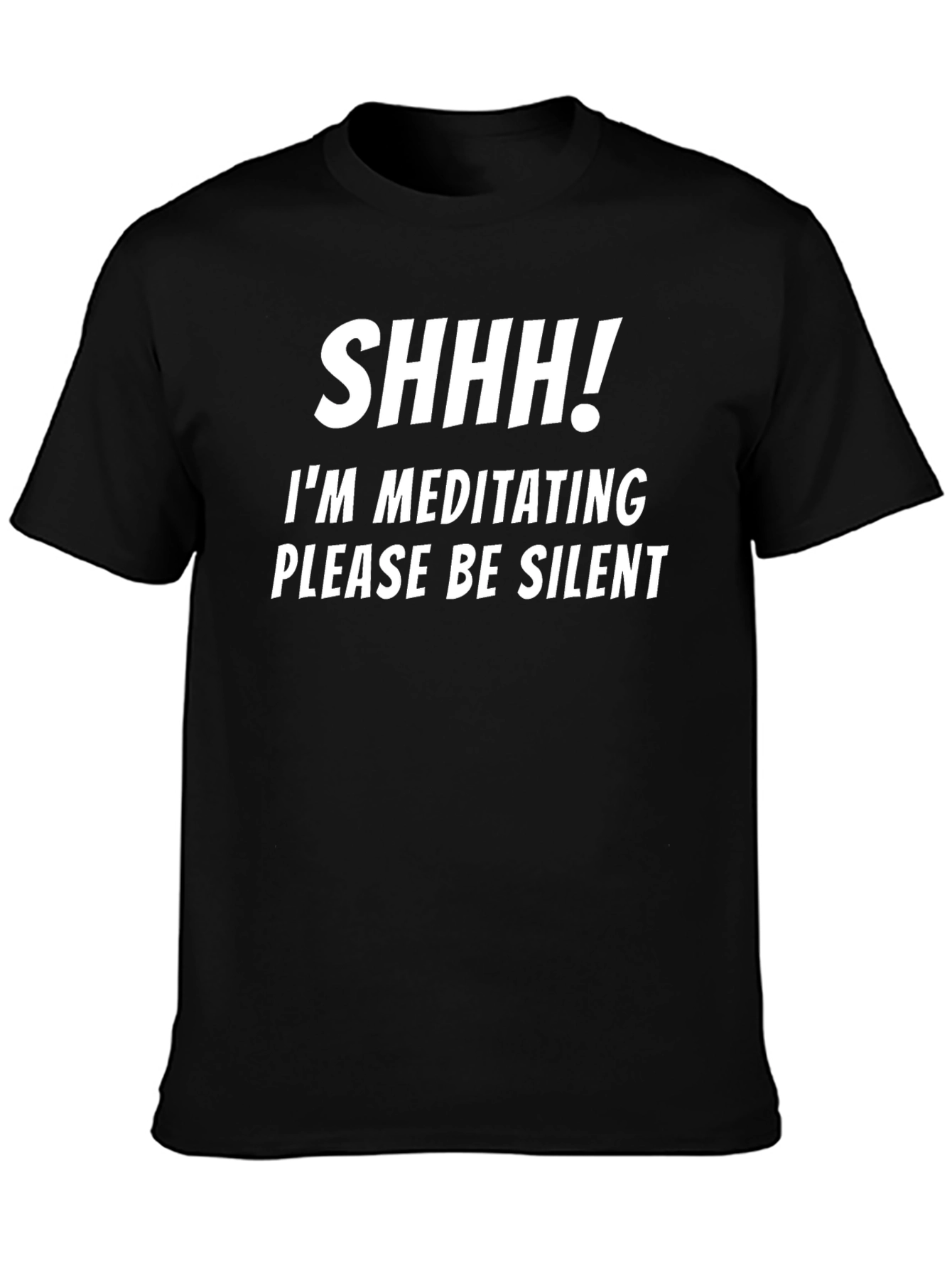 Shhh Meditating Graphic Tee