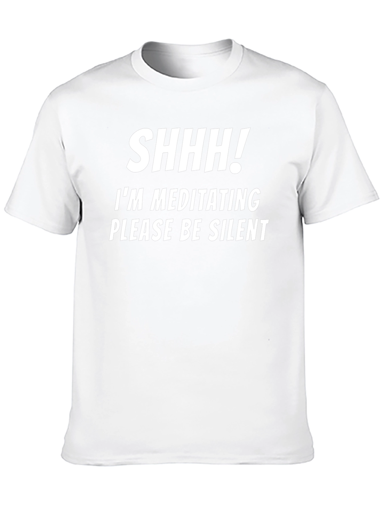 Shhh Meditating Graphic Tee