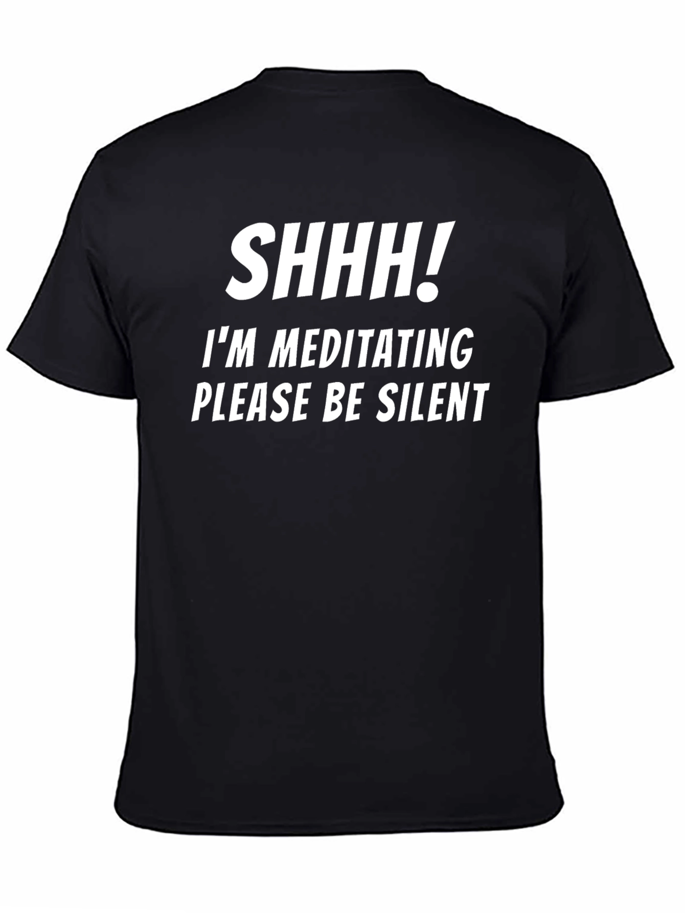 Shhh Meditating Graphic Tee