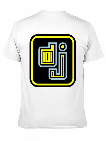 DJ Graphic Tee - Stylish Black Cotton T-Shirt