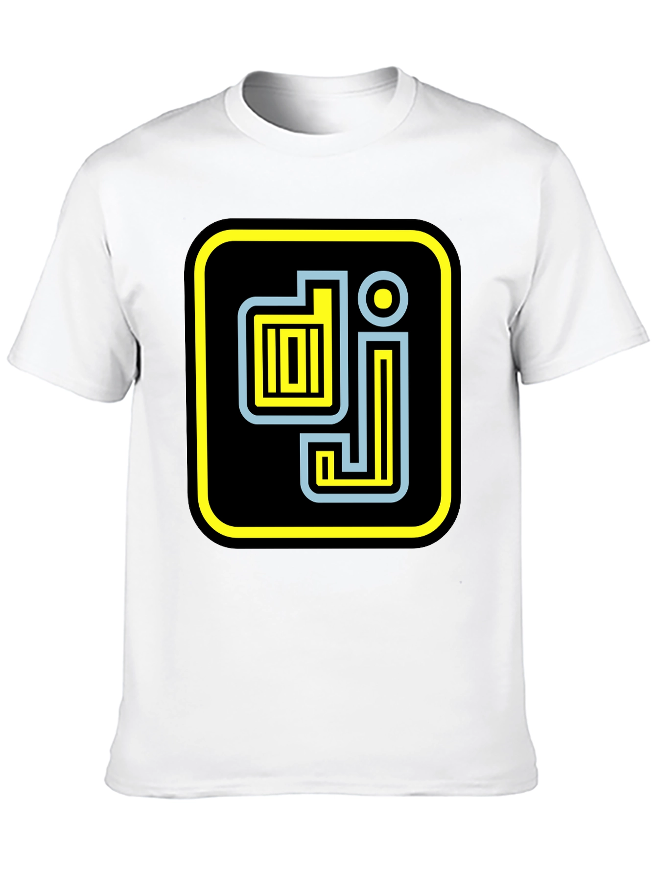 DJ Graphic Tee - Stylish Black Cotton T-Shirt