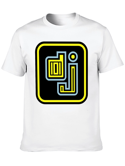 DJ Graphic Tee - Stylish Black Cotton T-Shirt
