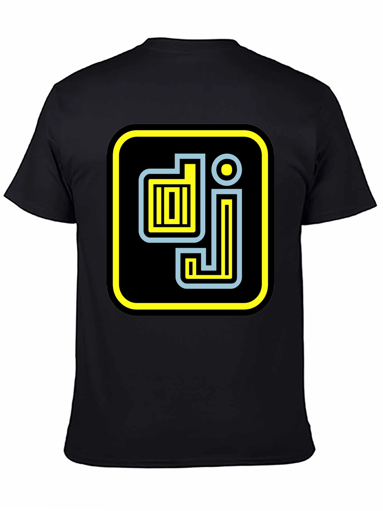 DJ Graphic Tee - Stylish Black Cotton T-Shirt