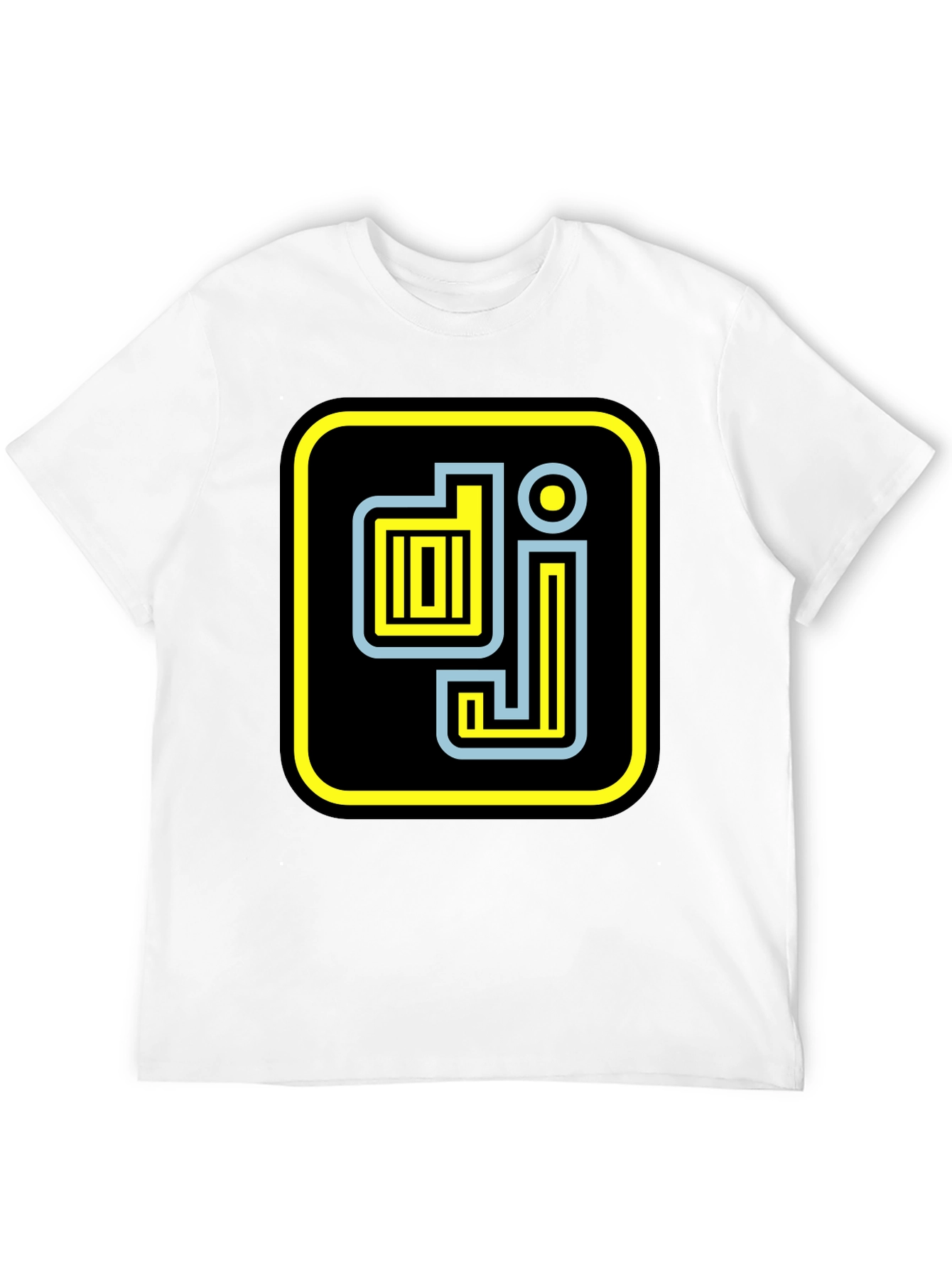 DJ Graphic Tee - Stylish Black Cotton T-Shirt