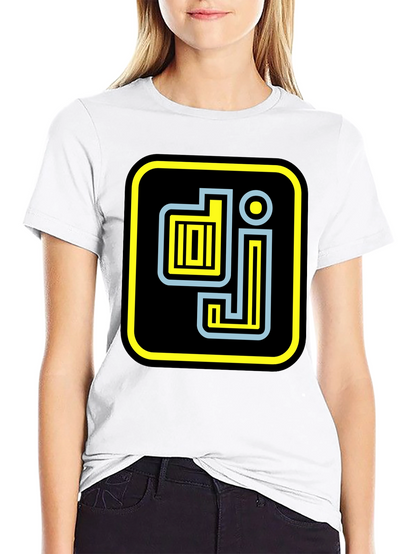 DJ Graphic Tee - Stylish Black Cotton T-Shirt