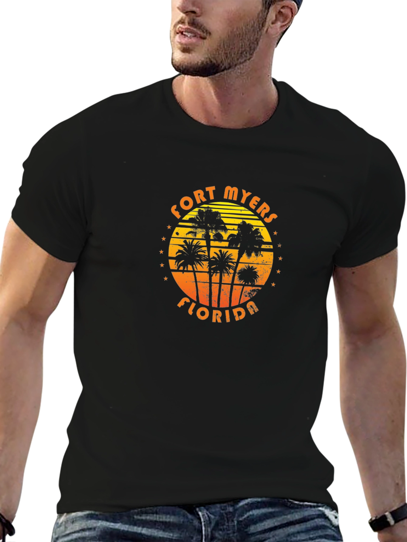 Fort Myers Florida Palm Tree T-Shirt