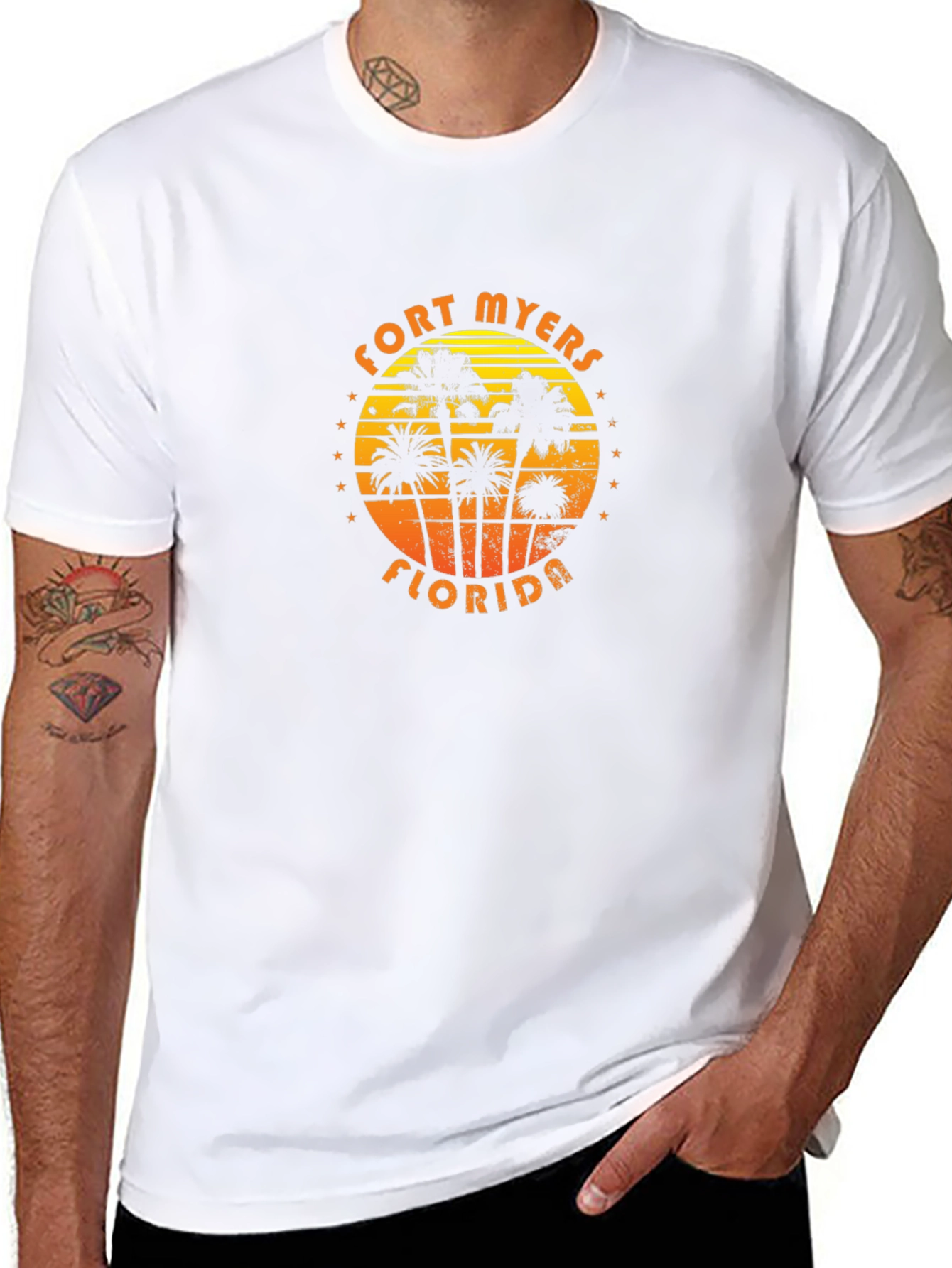 Fort Myers Florida Palm Tree T-Shirt