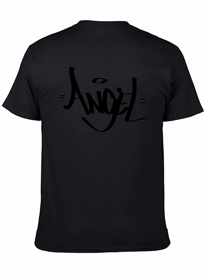 Angel Graphic Black T-Shirt