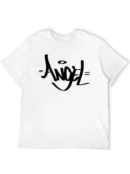 Angel Graphic Black T-Shirt