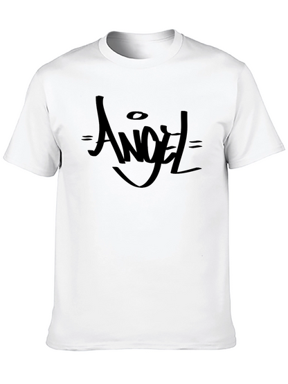 Angel Graphic Black T-Shirt