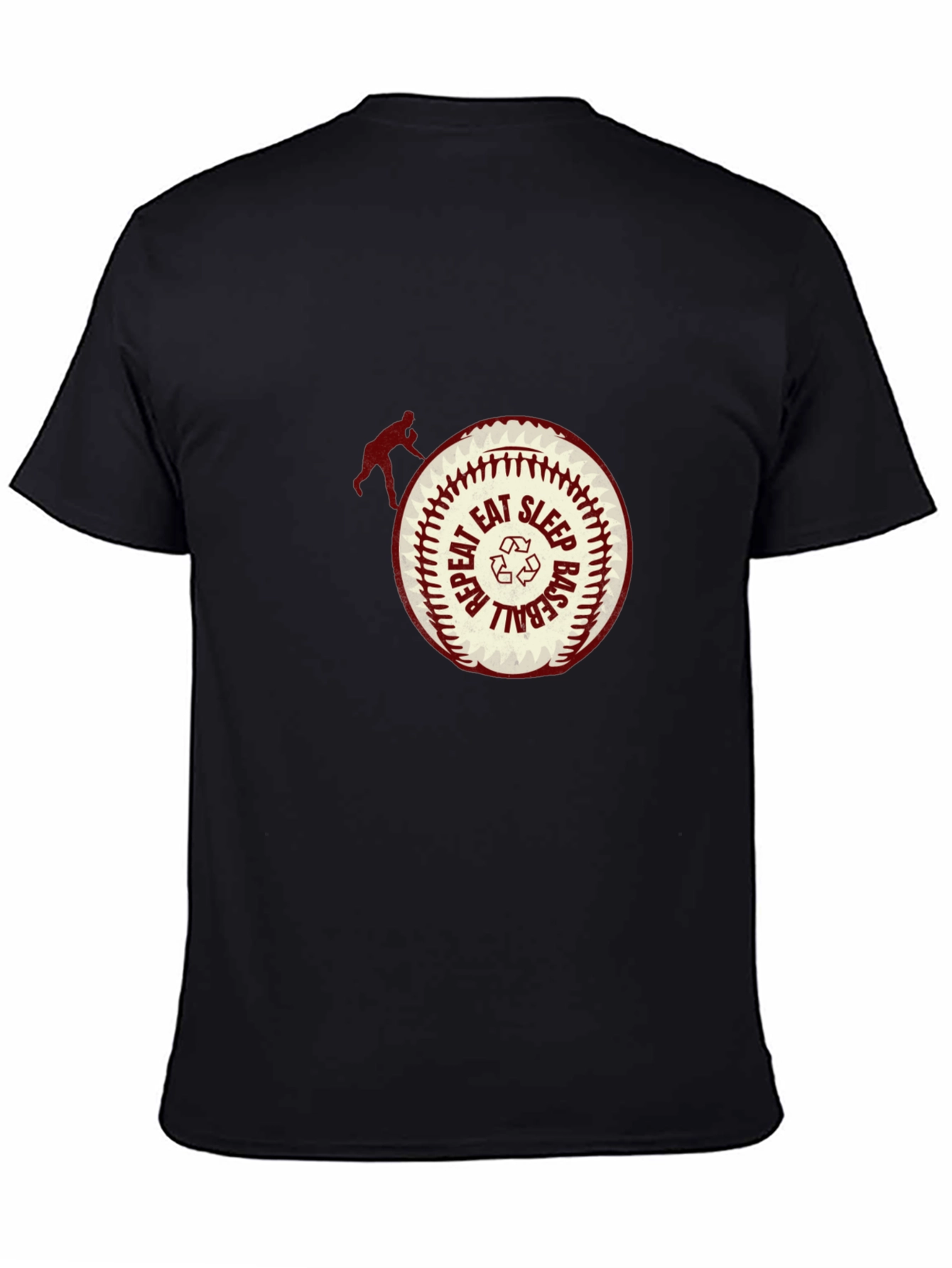 Eat Sleep Baseball Repeat T-Shirt