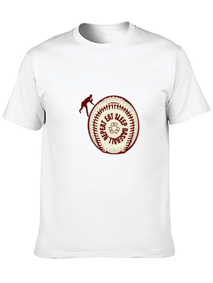 Eat Sleep Baseball Repeat T-Shirt