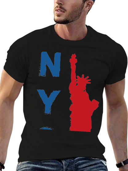 NY Statue of Liberty Graphic T-Shirt