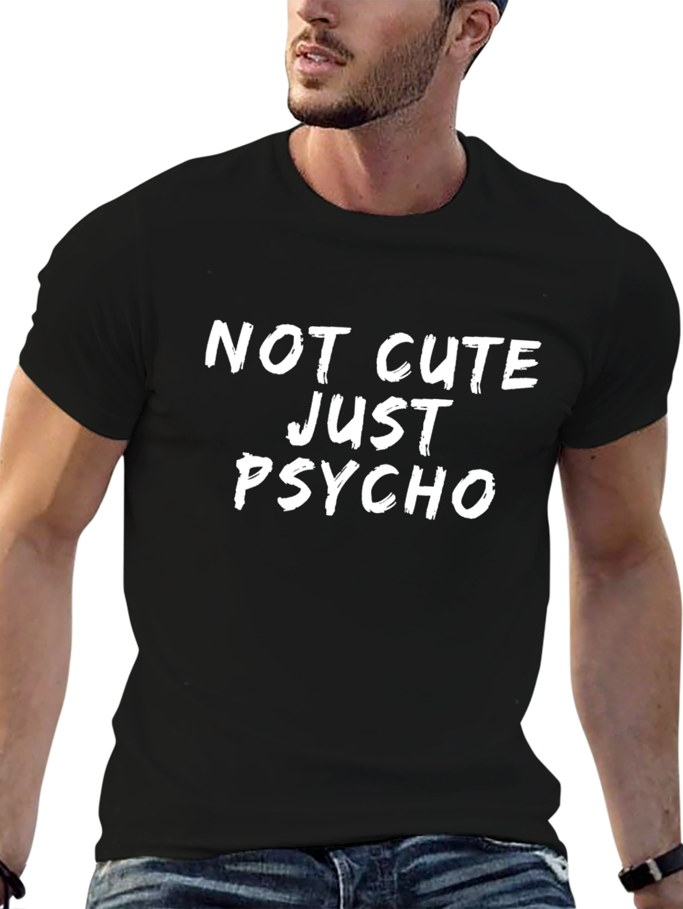 Not Cute Just Psycho Graphic Tee