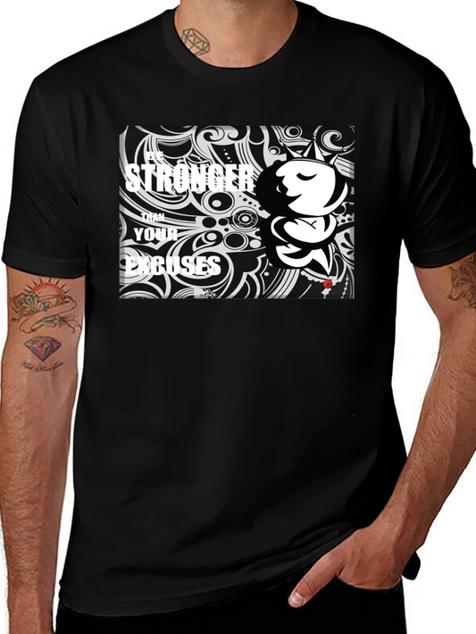 Be Stronger T-Shirt - Black Graphic Tee