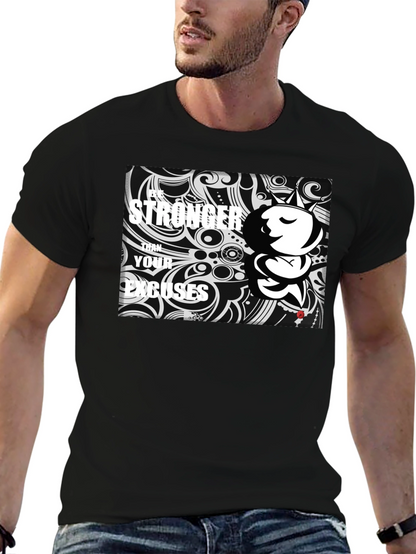 Be Stronger T-Shirt - Black Graphic Tee