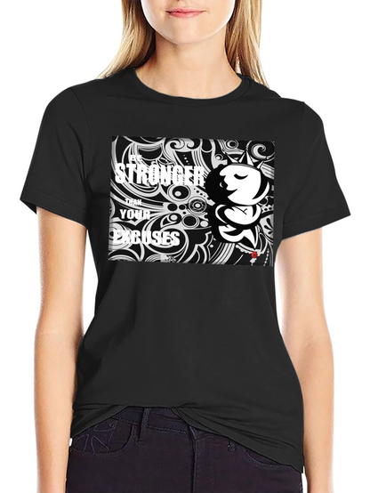 Be Stronger T-Shirt - Black Graphic Tee