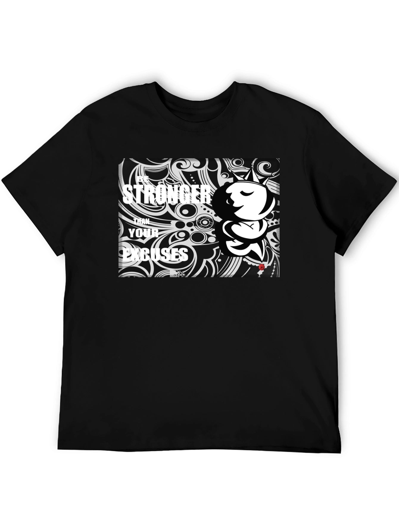 Be Stronger T-Shirt - Black Graphic Tee