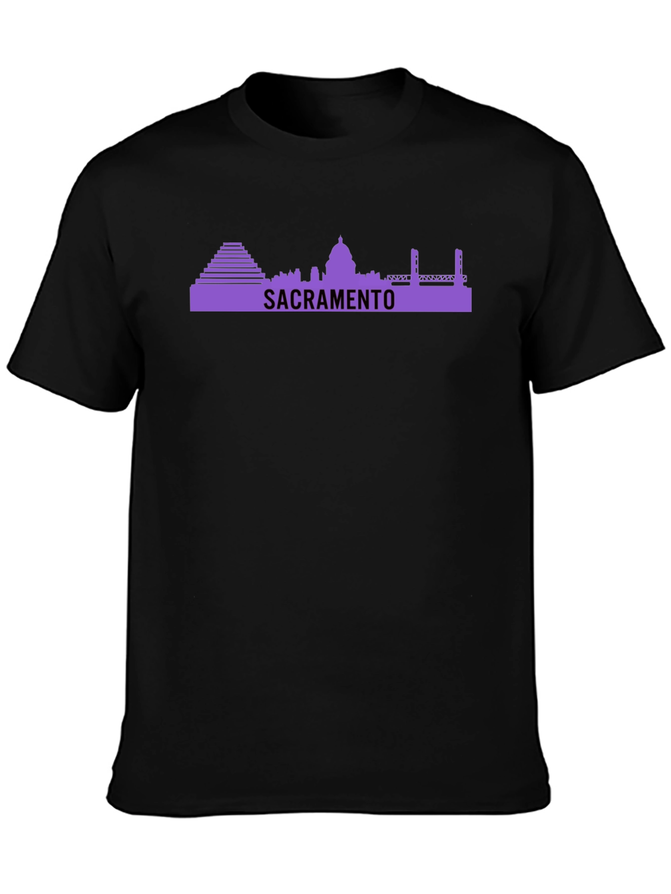 Sacramento Skyline Graphic T-Shirt