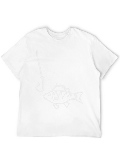 Funny Fishing T-Shirt - Hooked on Humor!