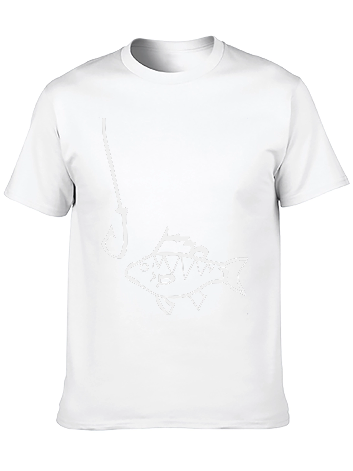 Funny Fishing T-Shirt - Hooked on Humor!