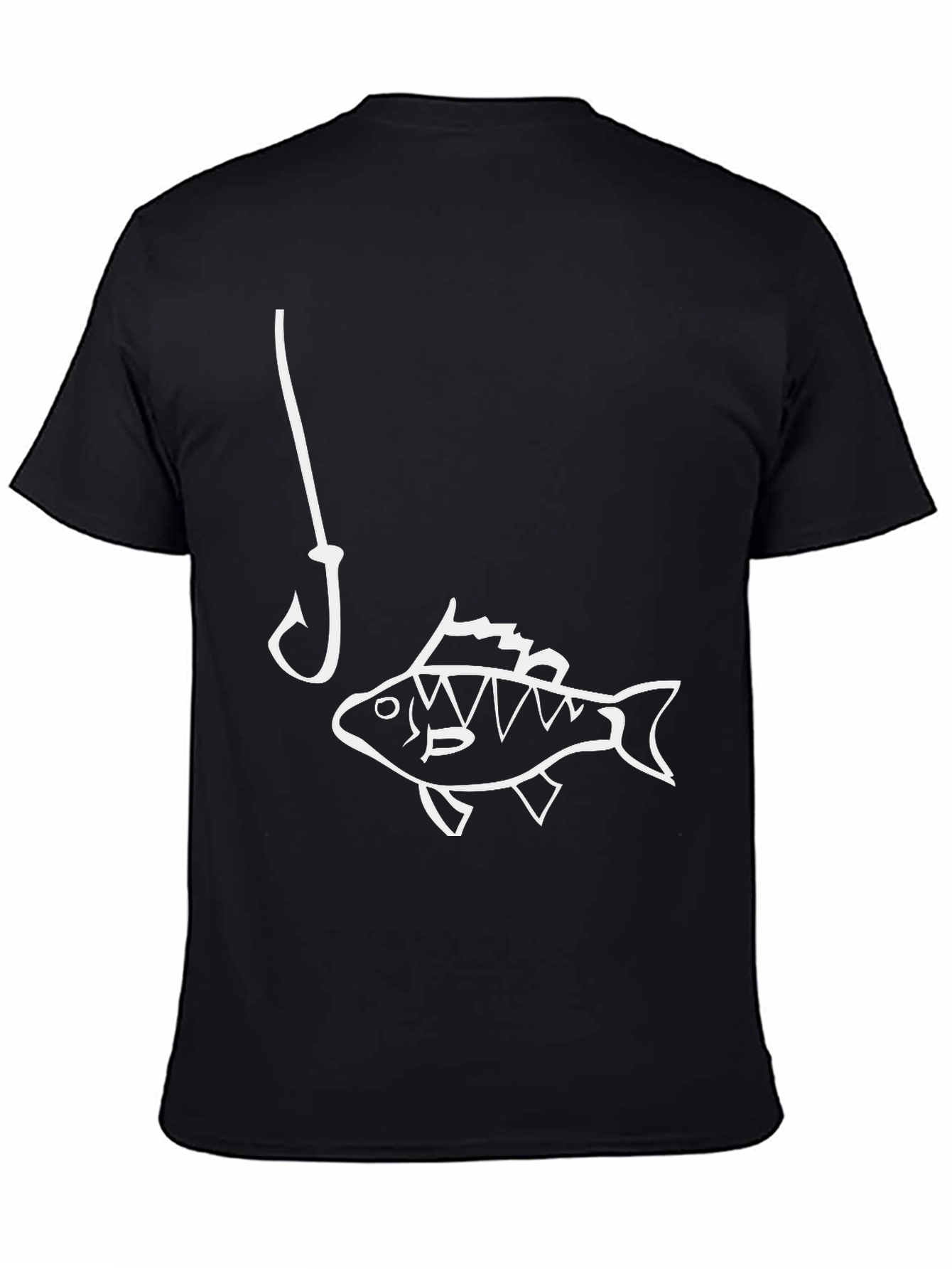 Funny Fishing T-Shirt - Hooked on Humor!