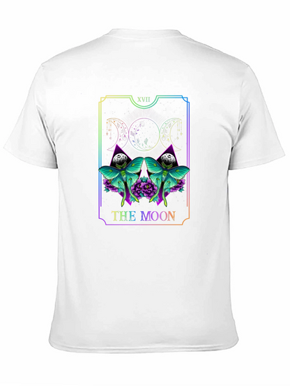 The Moon Tarot Card T-Shirt - Gothic Witchy Tee