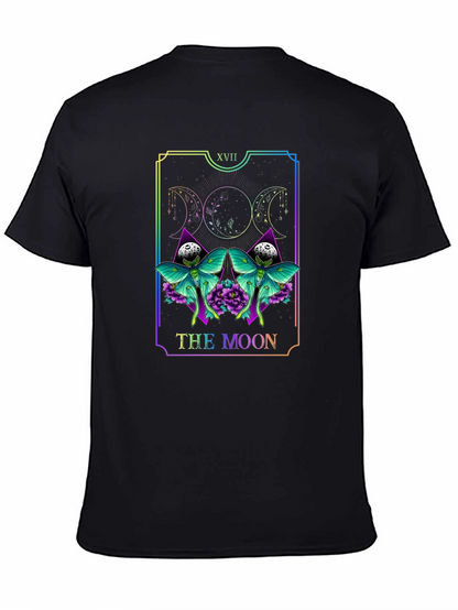 The Moon Tarot Card T-Shirt - Gothic Witchy Tee