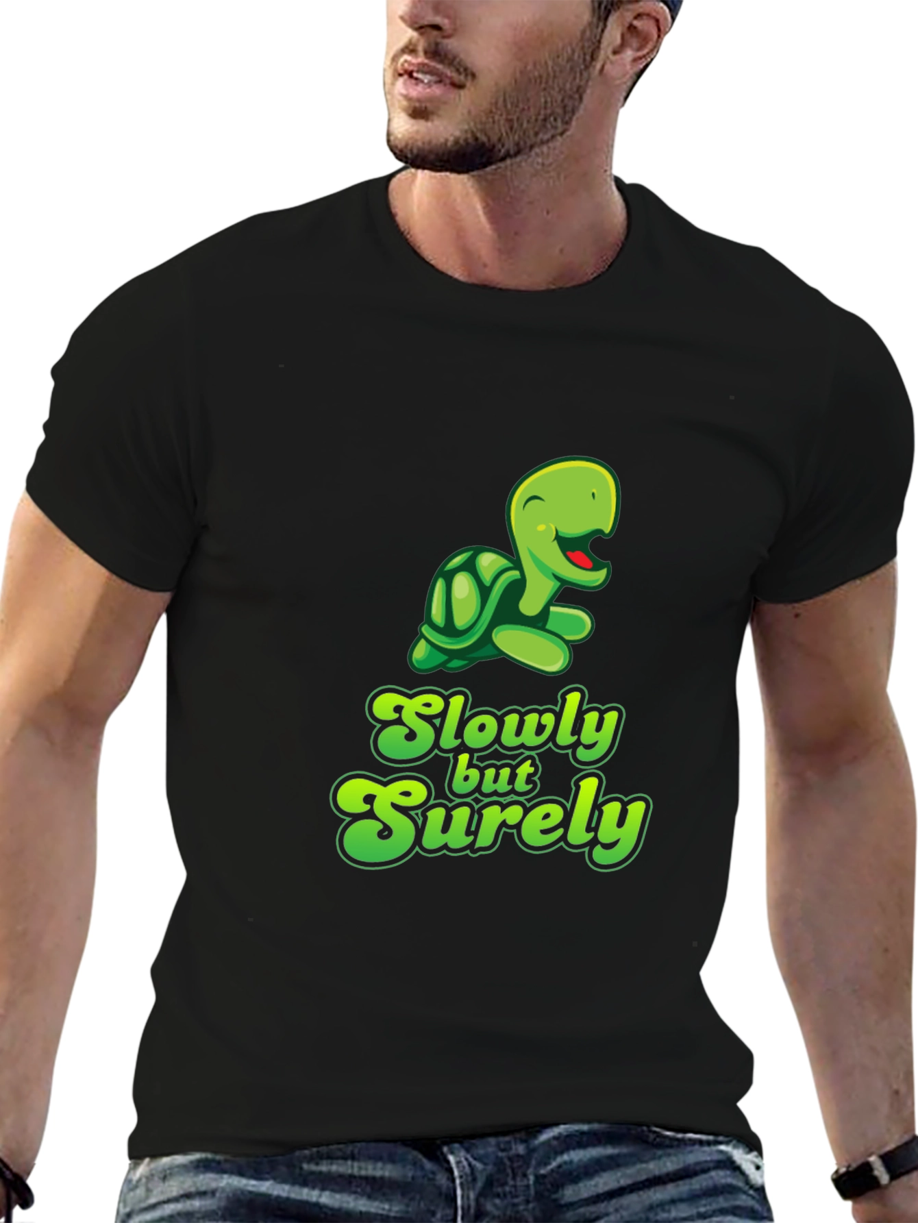 Slowly but Surely Turtle Graphic Tee
