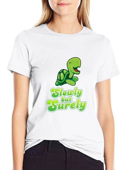 Slowly but Surely Turtle Graphic Tee