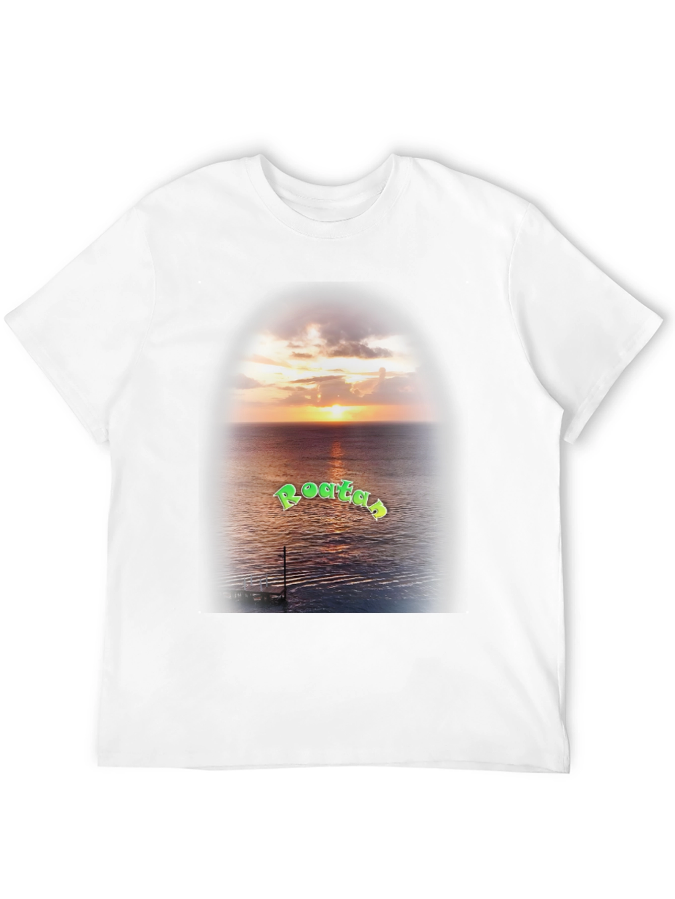 Roatan Sunset T-Shirt - Island Vibes