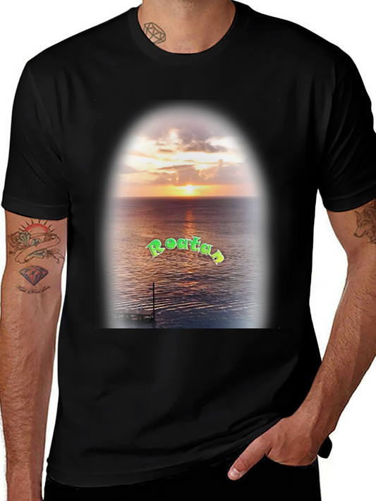 Roatan Sunset T-Shirt - Island Vibes