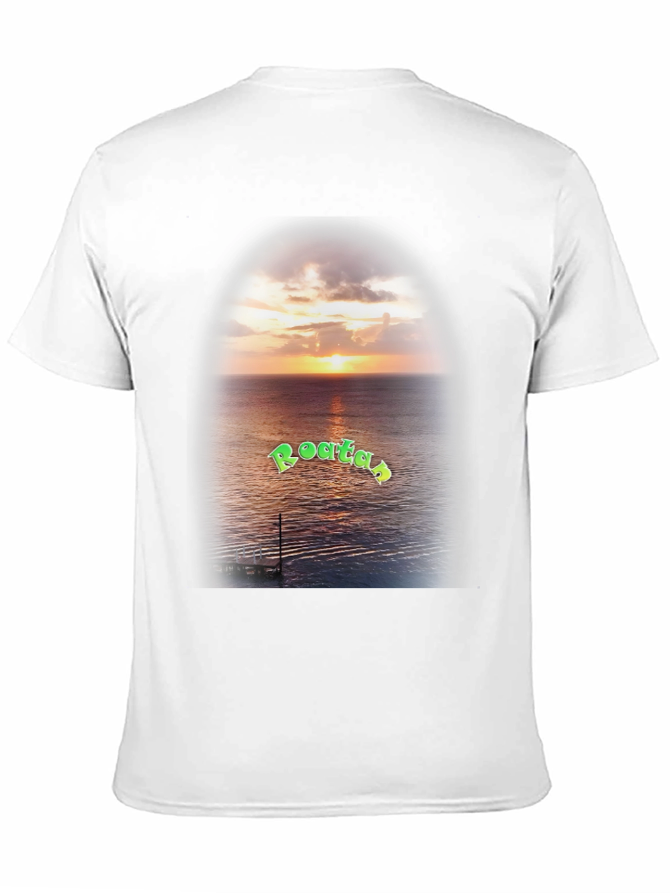 Roatan Sunset T-Shirt - Island Vibes