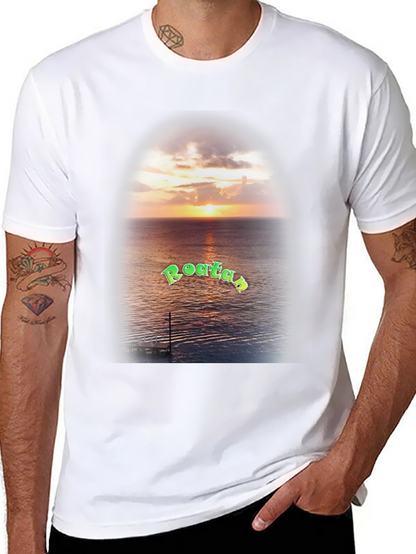 Roatan Sunset T-Shirt - Island Vibes