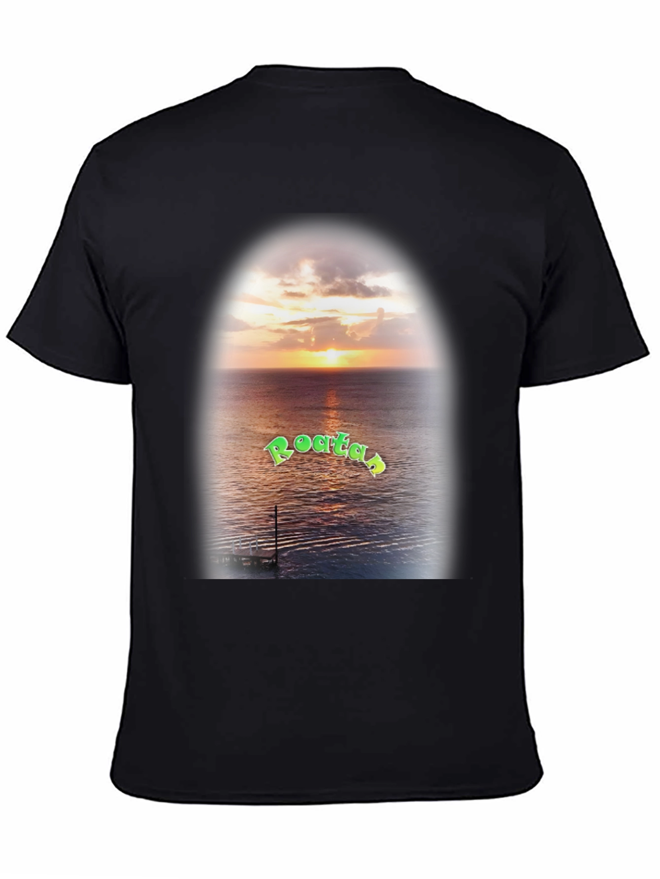 Roatan Sunset T-Shirt - Island Vibes